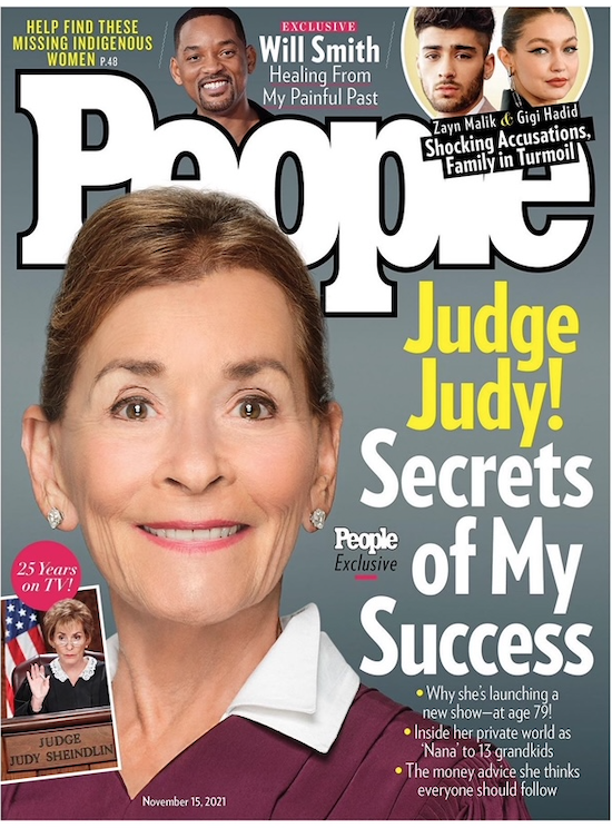 Judge Judy Sheindlin up close & personal